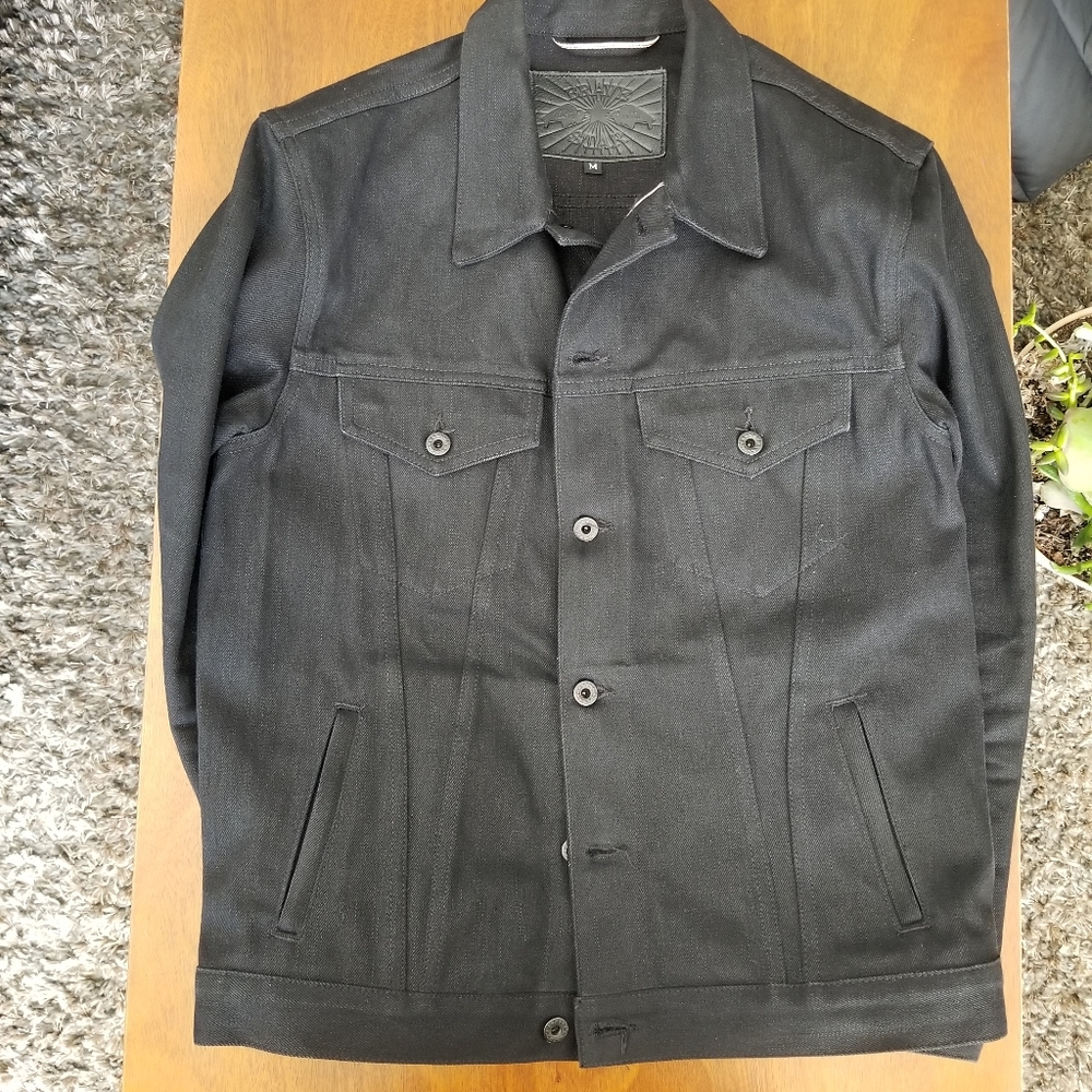 Ironside 14oz Japan Black Selvage Denim Jacket